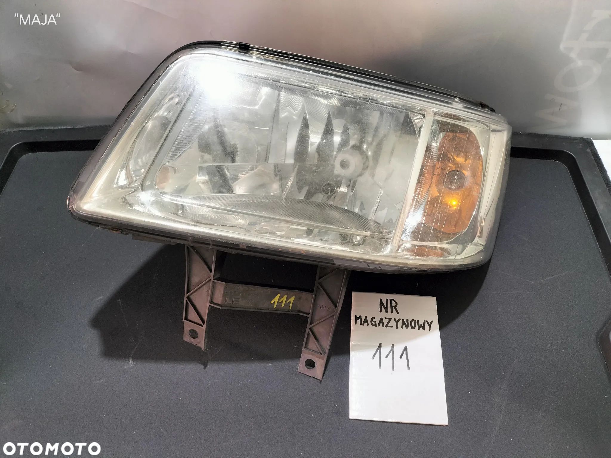 VW TRANSPORTER T5 7H1941015S LAMPA PRZEDNIA LEWA PRZÓD LEWY - 1