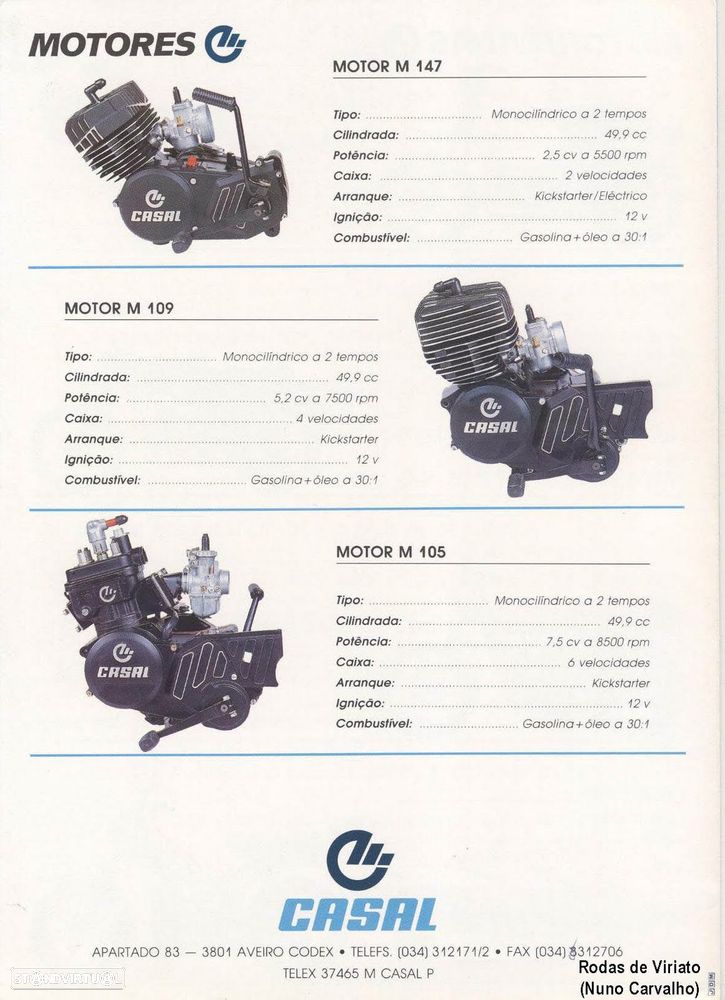 Casal Super Boss 4 velocidades 5,2 cv original - 8