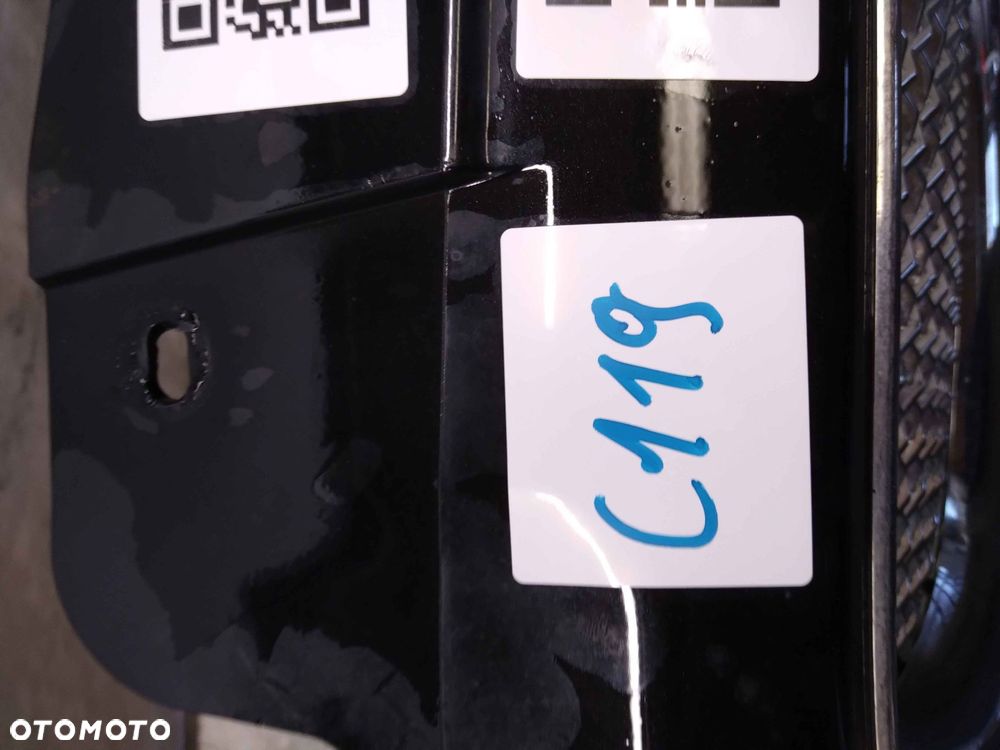 ^ ZDERZAK PRZÓD PRZEDNI JAGUAR XF X250 PEL CZARNY - 6