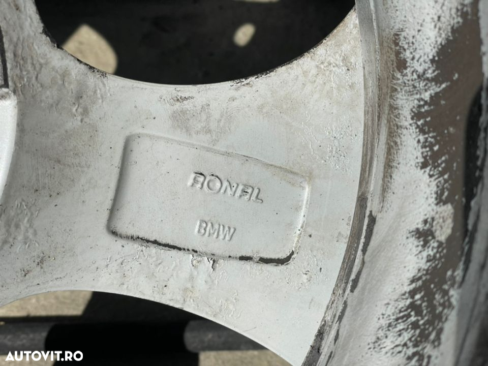 roata janta R16 205 60 bmw seria 3 F30 F31 e90 e91 seria 1 e87 e81 Style 306 anvelopa de vară este din aliaj ușor dur aluminiu este originala bmw - 6