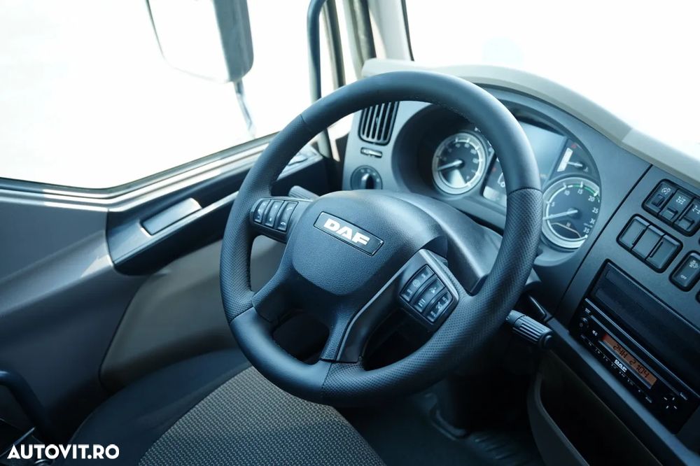 DAF LF 250 / 4x2 / CAROSERIE DE LIVRARE 7,3 m / HYVA HB150XE3 HGV / RIDICARE MAXIMĂ: 10,06 M / PODEA REZISTENTĂ / ROTATOARE / TELECOMANDĂ / EURO 6 - 26