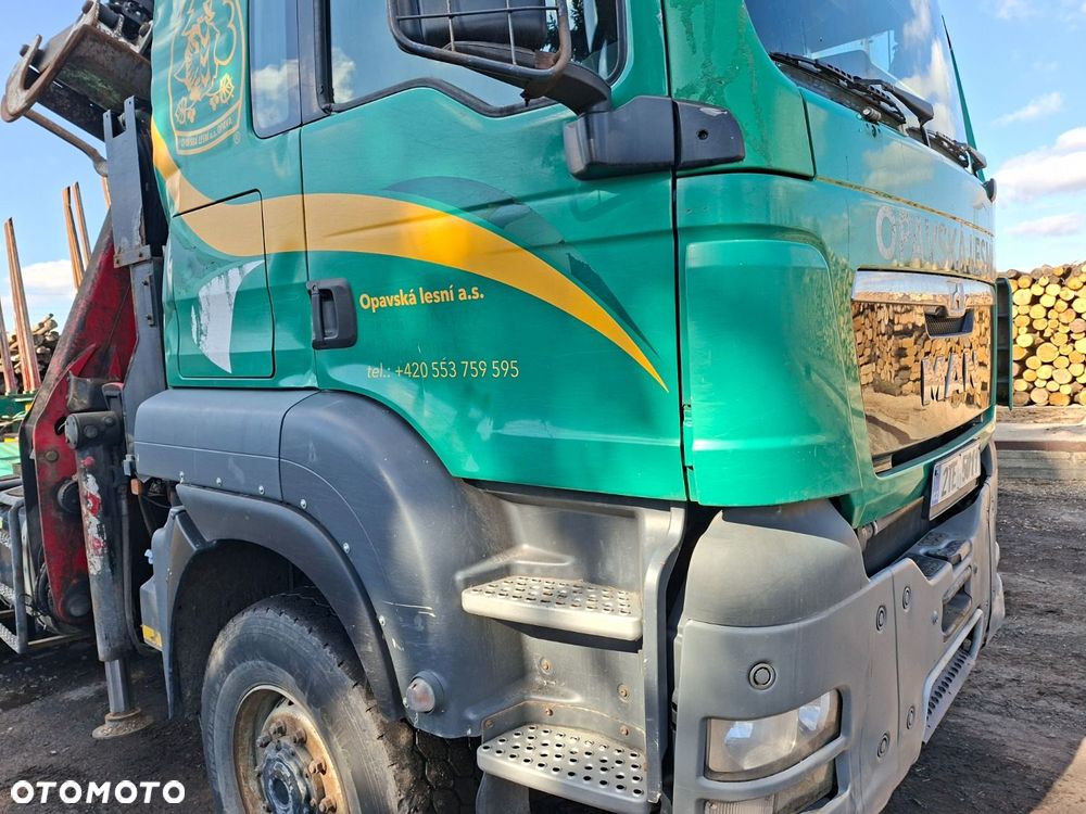 MAN Tgs 33.480 6X6 Bl + Hr + Umikov Npk 39T - 35