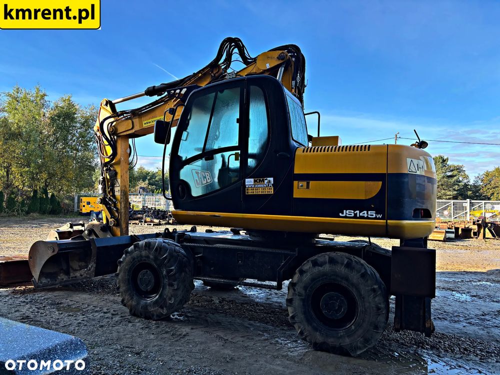 JCB JS 145 W KOPARKA KOŁOWA 2011R. | JS 130 160 313 315 CAT KOMATSU PW 140 - 14