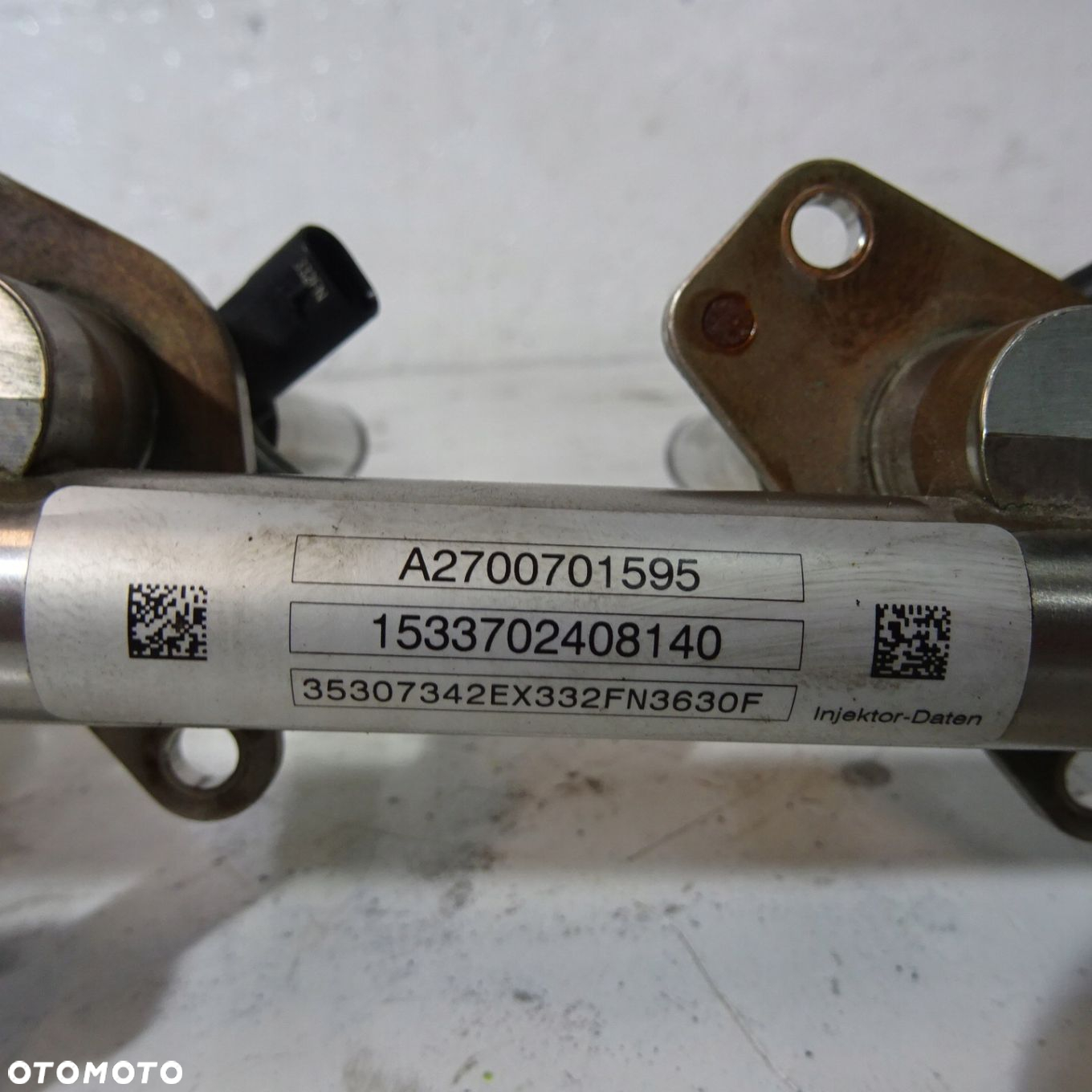 MERCEDES A W176 1.6B A2700701595 A2780700687 - 3