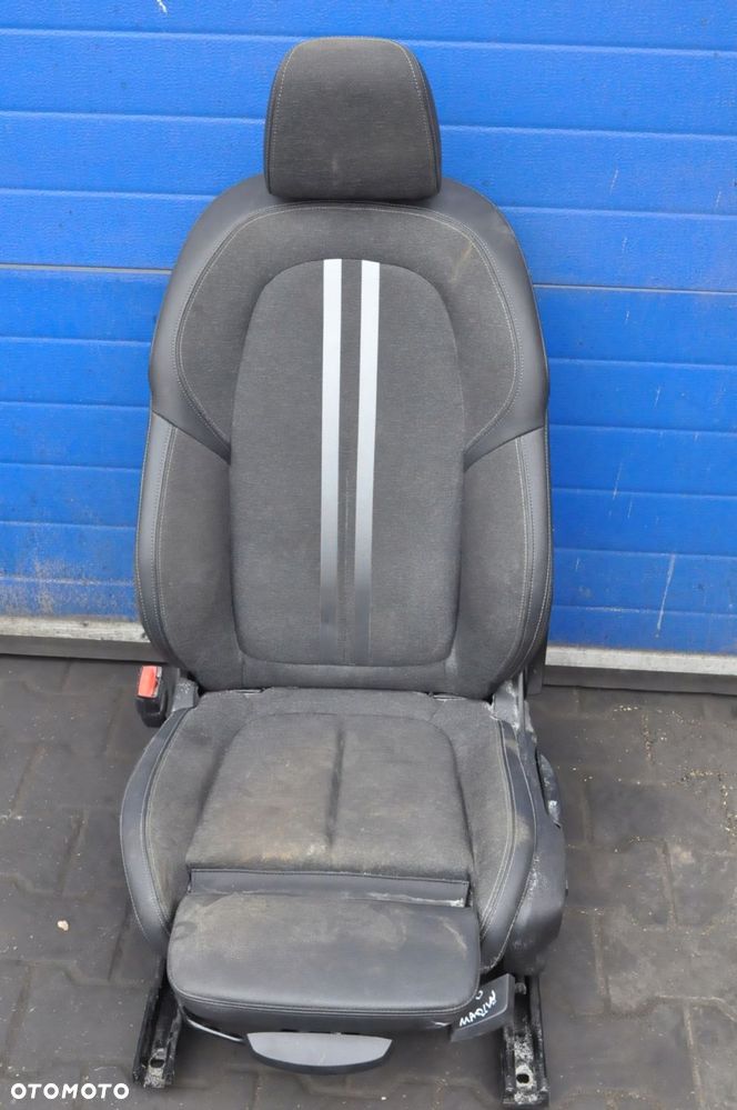 BMW 2 F46 GRAN TOURER PRZEKŁADKA WNĘTRZA FOTELE KANAPA ANGLIK PÓŁSKÓRA - 10