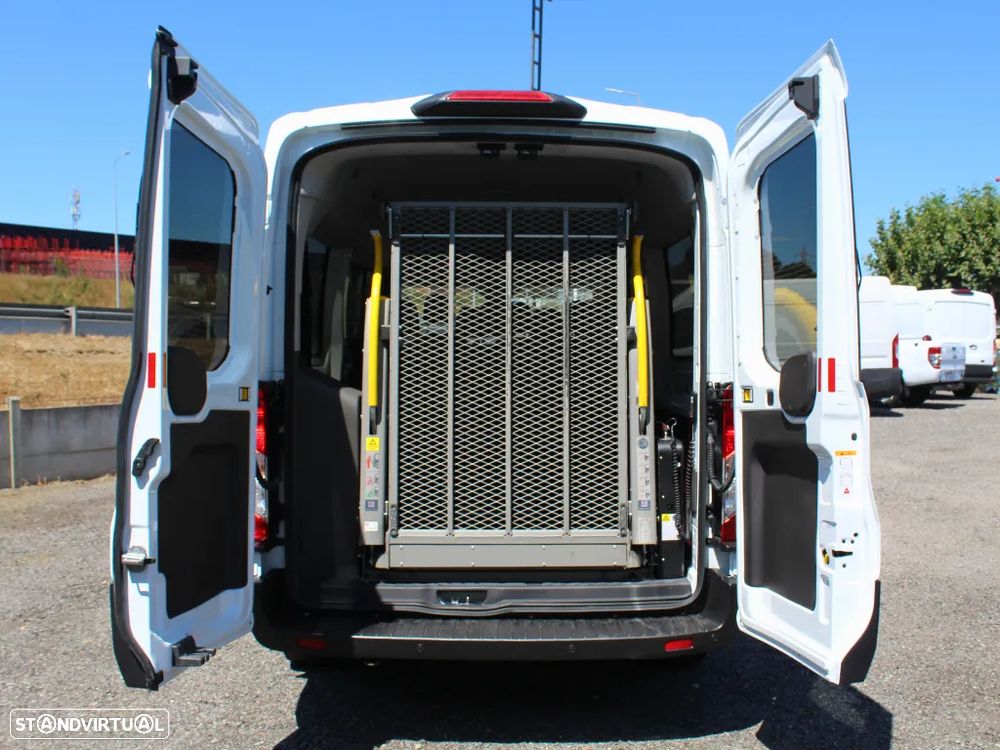 Ford Transit 9 Lug c/Plataforma Elevatoria Especial 2.0 TDCI e IVA - 7