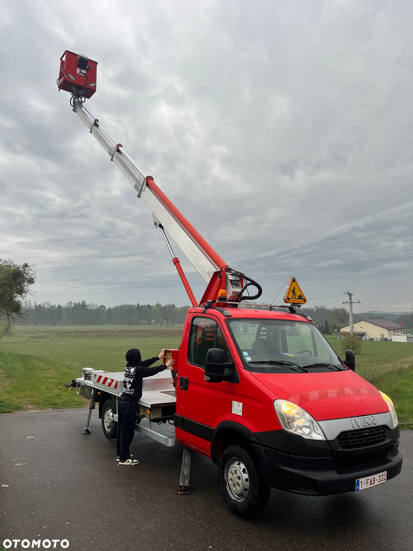 Iveco Podnośnik Koszowy Zwyżka Multitel 202 Ds 20,2 Metra 10 m w Bok UDT jak Ruthmann Wumag Gsr - 28