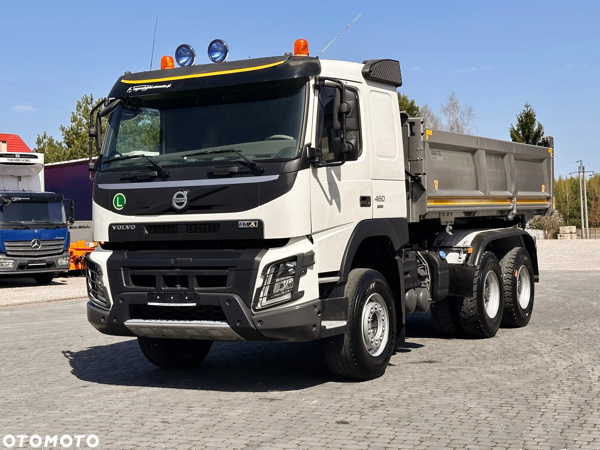 Volvo FMX 460  6x4 WYWROTKA 3 STR DAUTEL KIPPER BORDMATIC - 11