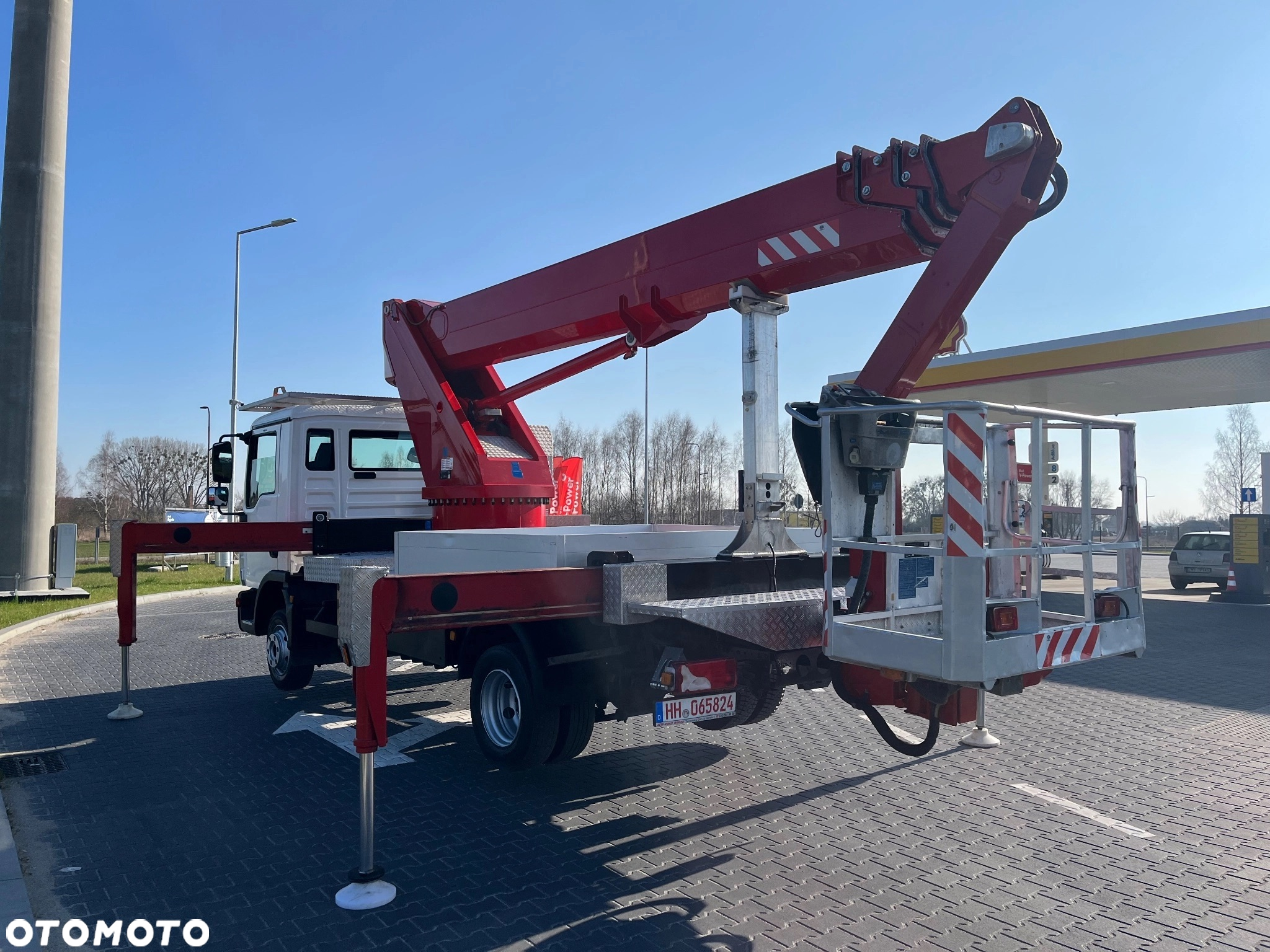MAN Podnośnik Koszowy Wumag WT270 27 Metrów 20m w Bok Zwyżka UDT na Rok! Ogon ! Jak Ruthman GSR Multitel - 9