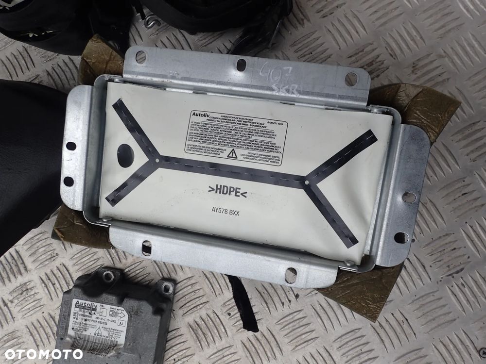 KOKPIT DESKA PEUGEOT 407 + 2X AIRBAG - 11