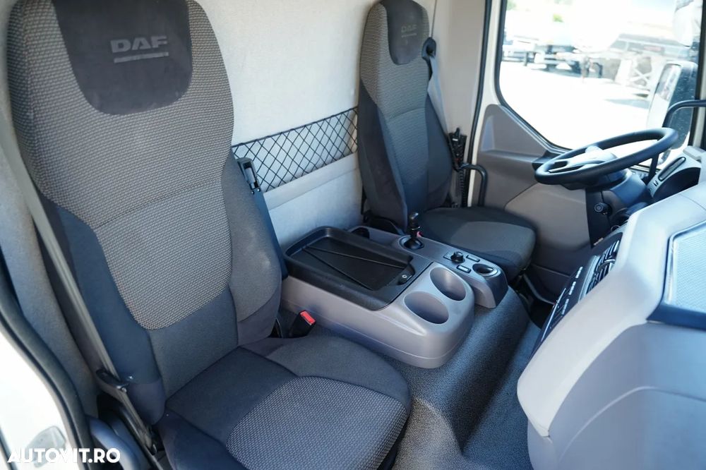 DAF LF 250 / 4X2 / LIVRARE - 7.3 + HDS HYVA HB 150X -E3 / RADIOCOMANDĂ / ROTATOARE / MAX. CAPACITATE DE RIDICARE: 5200 KG / EURO 6 - 36