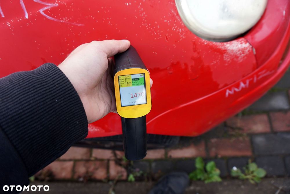 MASKA ZDERZAK BŁOTNIKI LAMPY MATIZ M100  DAEWOO 1998-2007 CZERWONY PRZÓD KOMPLETNY - 21