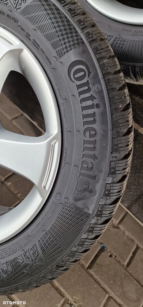 ALUFELGI+OPONY Continental 195/65 R15 ET50 VW Golf VI Touran  Caddy - 10