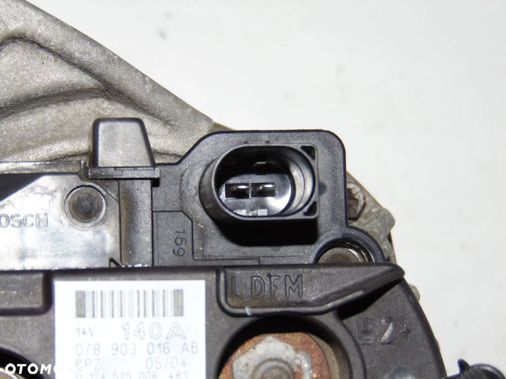 ORYGINAŁ alternator 140A 078903016AB Audi A4 B6 B7 A6 C5 VW Volkswagen Passat B5 Skoda Superb I diesel 2.5 TDI V6 - 12
