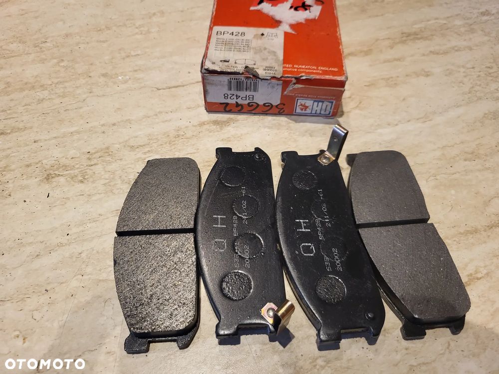 KLOCKI HAM FORD ECONOVAN; KIA BESTA, BONGO, K2500, K2500 II, K2700, K2700 II, K2700 III, K2900; MAZDA E 1.4-2.9D 01.83- 133X52X15 84- przód - 1