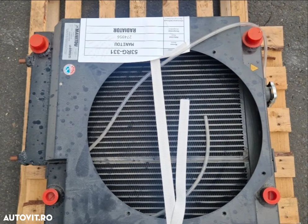 Radiator Manitou ORIGINAL cod 274956 NOU Incarcator Telescopic Stivuitor - 6