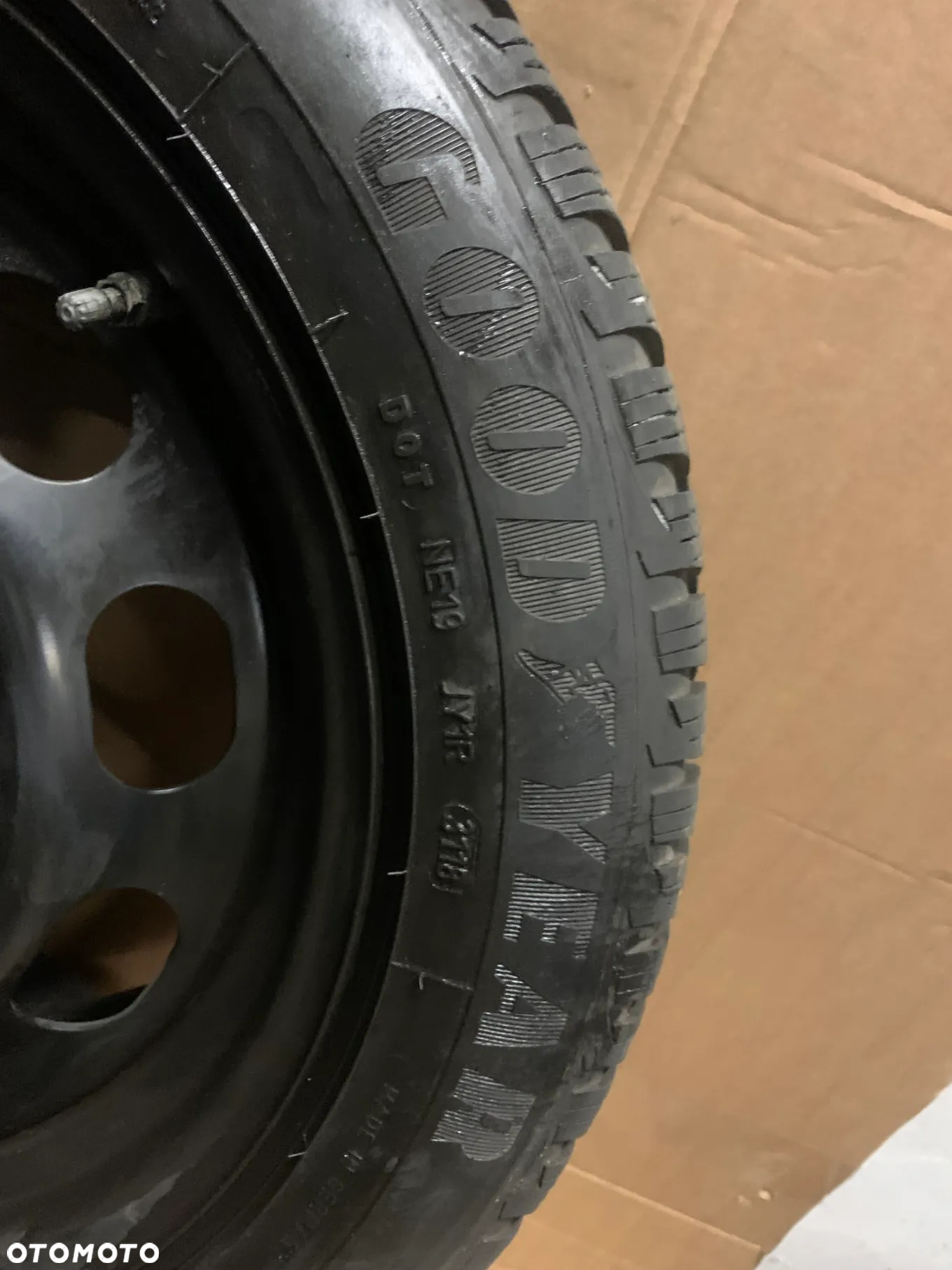 Felgi stalowe z oponami zimowymi 5x120 IS33 6,5J 195/55 R16 6/7mm 3118 - 8