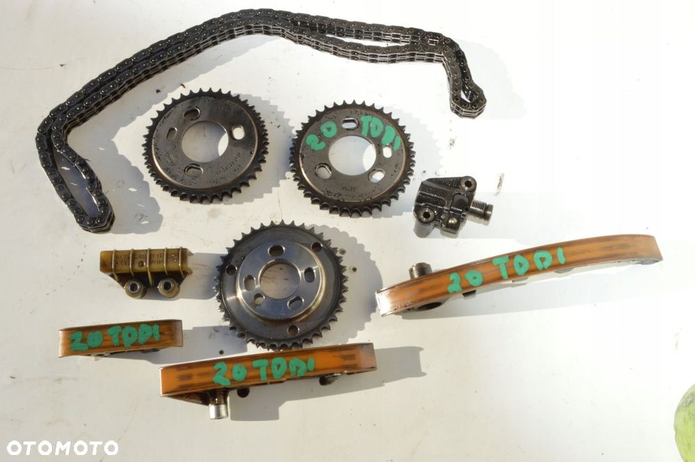 łańcuch rozrządu ślizg ford transit 2.0 tddi komplet - 1