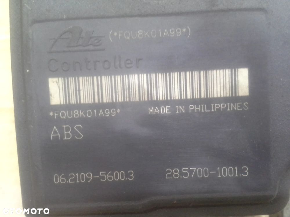 Chevrolet Aveo II T250 T255 pompa sterownik abs plus wtyczka z wiązką 96964985SJ  06.2109-5600.3  28.5700-1001.3 - 9