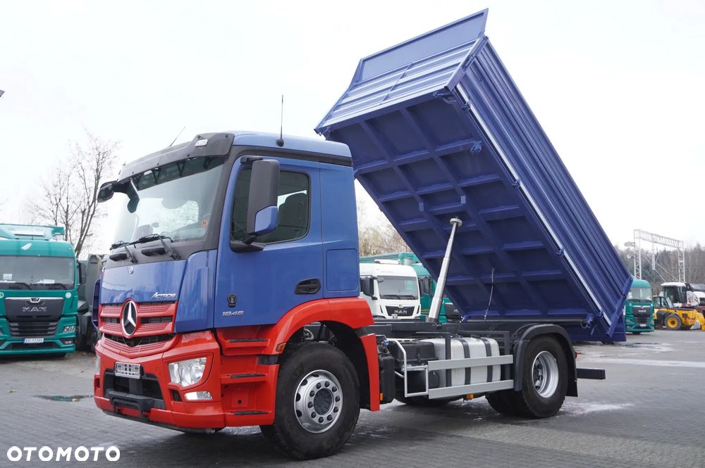 Mercedes-Benz Actros 1846 4×2 / NOWA Wywrotka 3-stronna / Ład. 10 t / Blokada mostu - 12