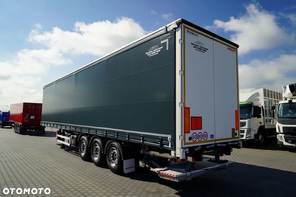 Fruehauf FIRANKA / STANDARD / WINDA DHOLLANDIA 2 000 kg / SAF / OPONY 100% /  MOCNA PODŁOGA SZYNA DESKA - 2