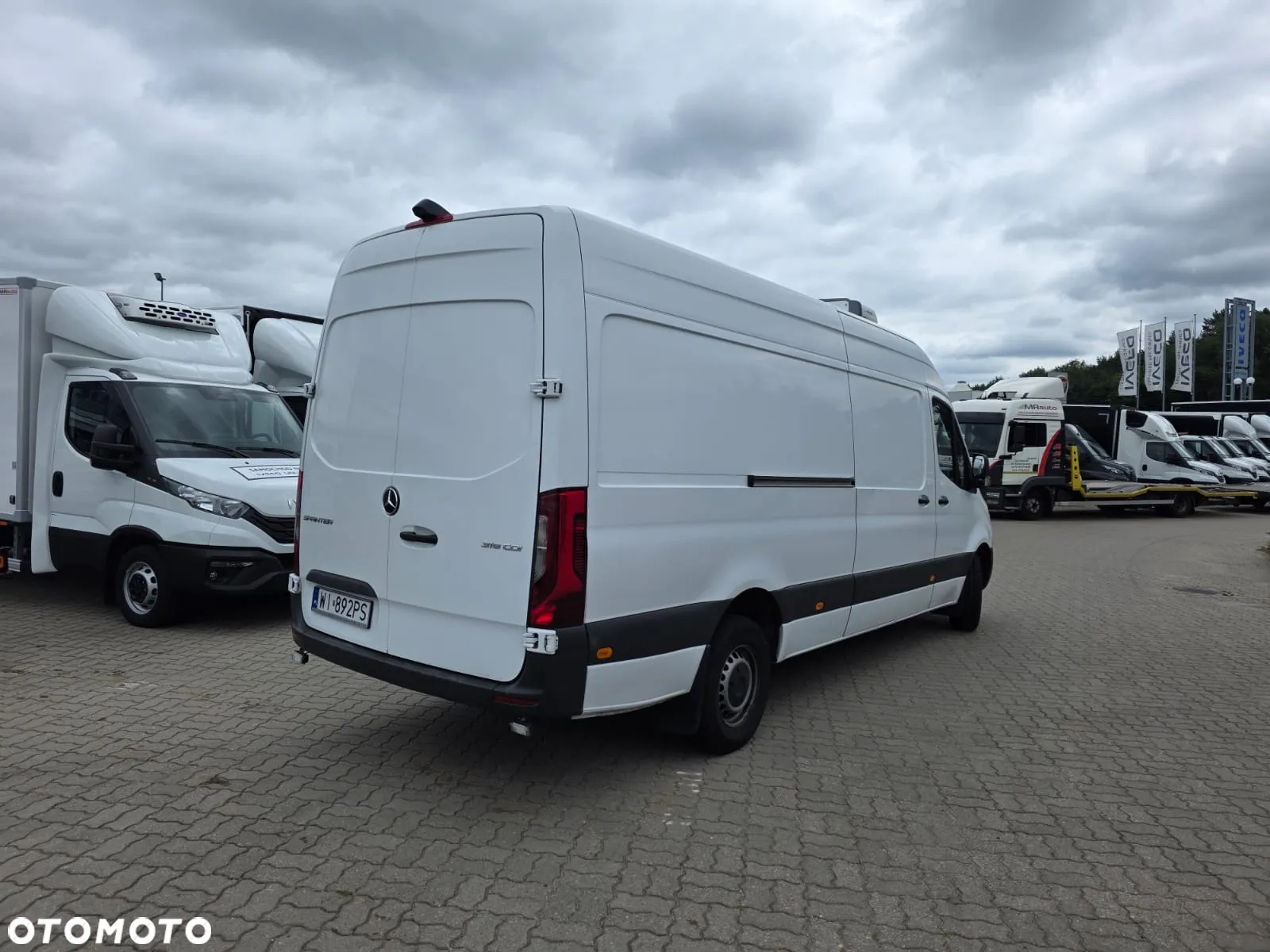 Mercedes-Benz 319 Chłodnia Mroźnia Maxi Balszak Krajowy Automat Silnik 3l 190 KM + 230V - 17