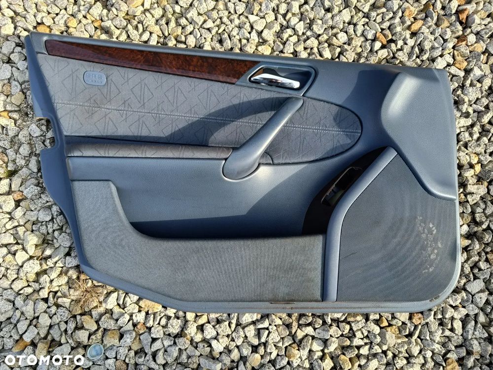 MERCEDES W203 BOCZEK TAPICERKA LEWY PRZÓD PRZEDNI EUROPA Niebieski - 1