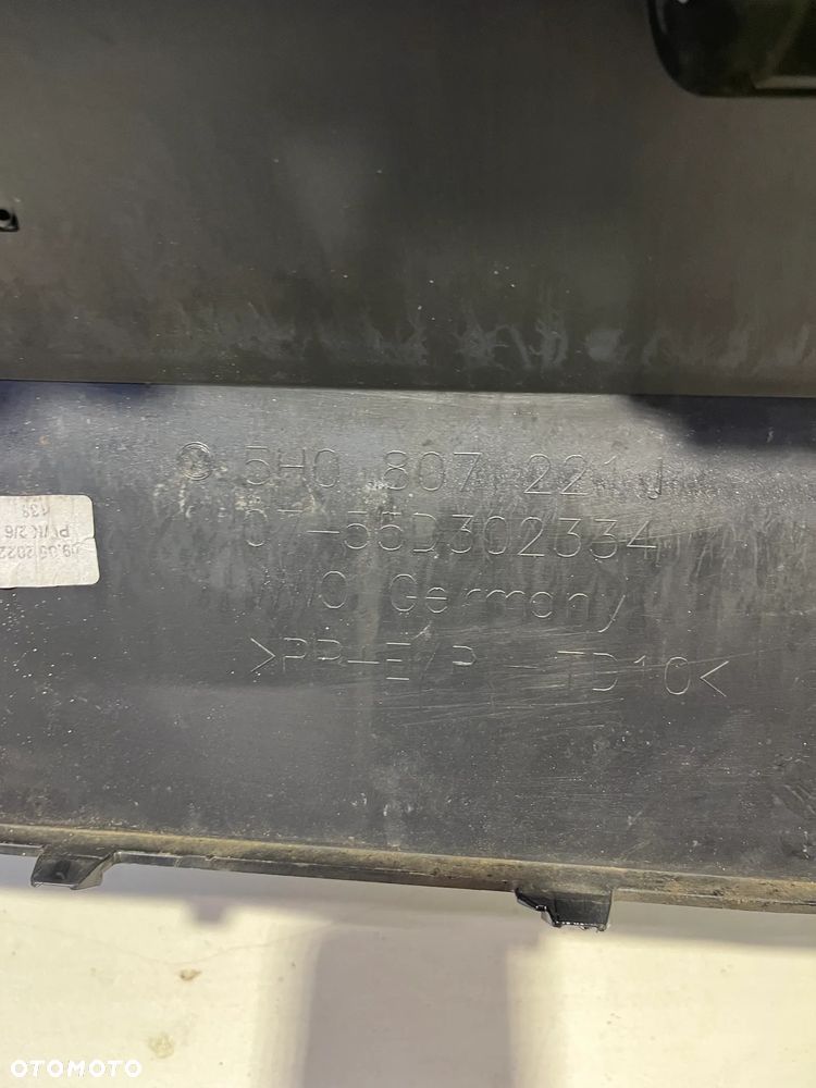 ZDERZAK PRZÓD PRZEDNI VW GOLF VIII 5H0807221 - 6