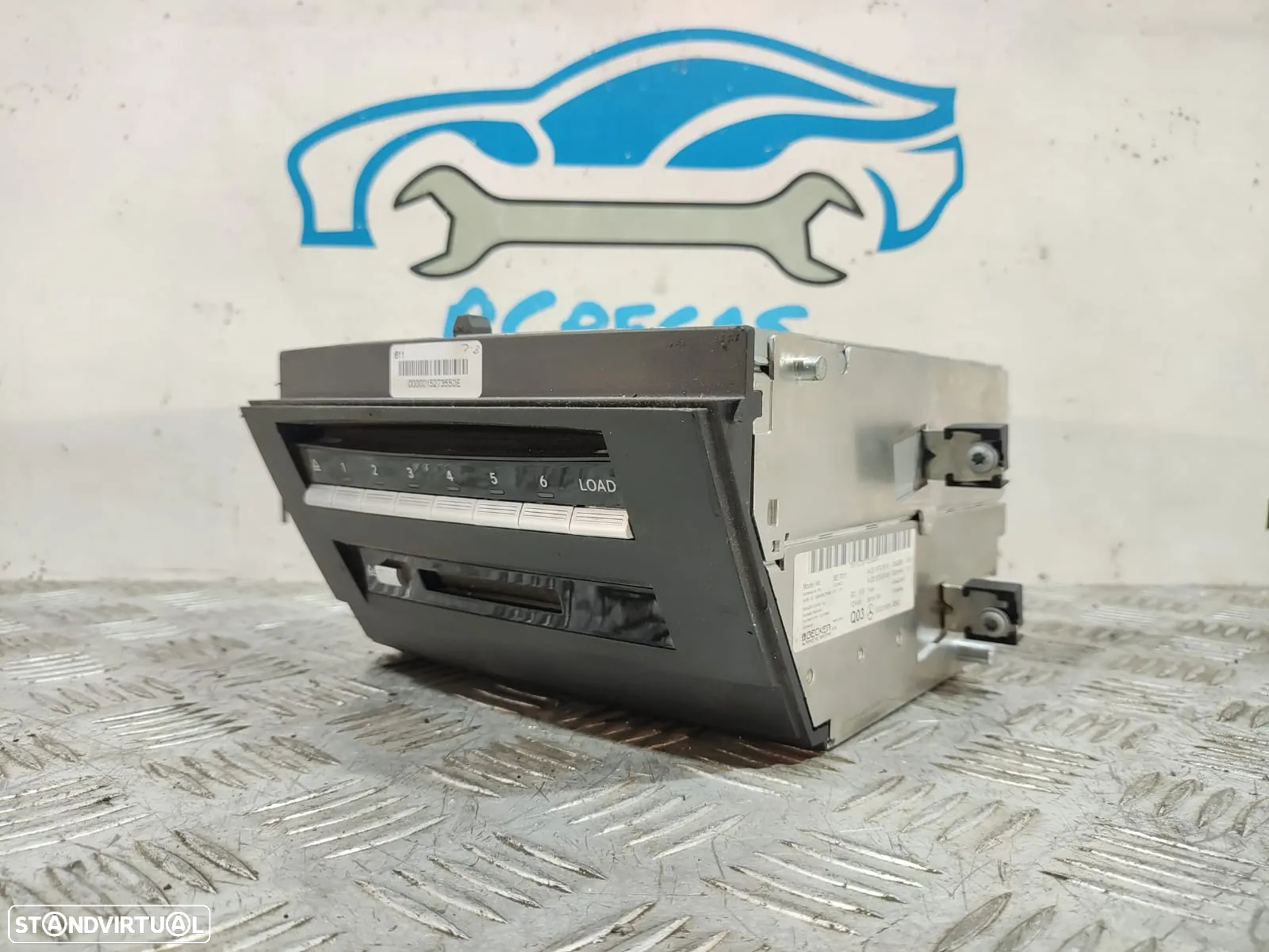 Auto radio caixa CD DVD Mercedes Benz Class S W221 - 2