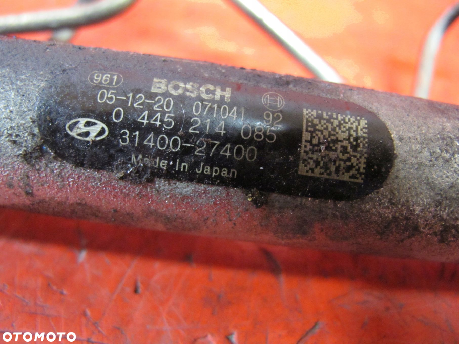 LISTWA WTRYSKOWA 2.0 CRDI HYUNDAI SANTA FE II 0445214085 - 6