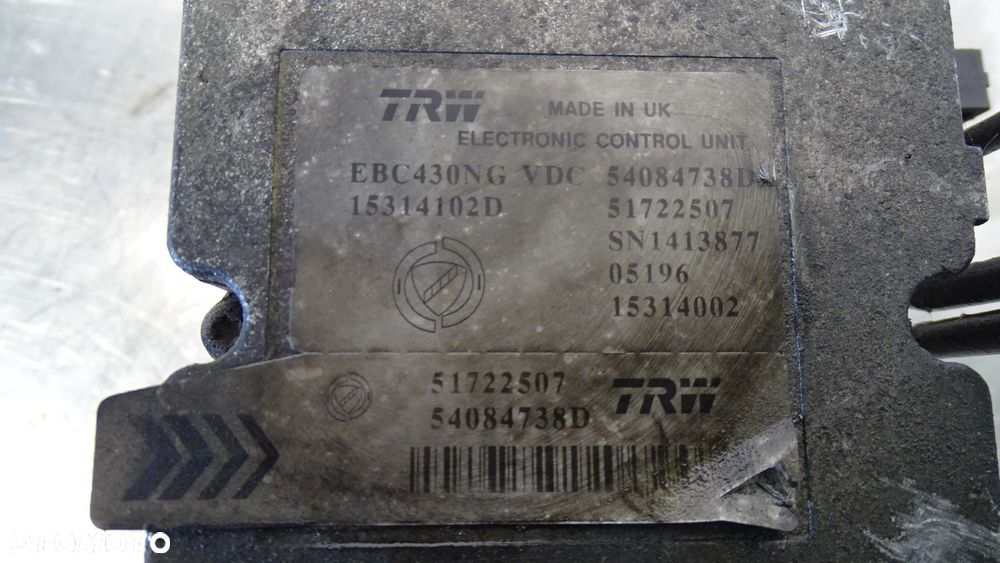 POMPA ABS ALFA ROMEO 159 1.9JTD  51722507 54084738D - 7