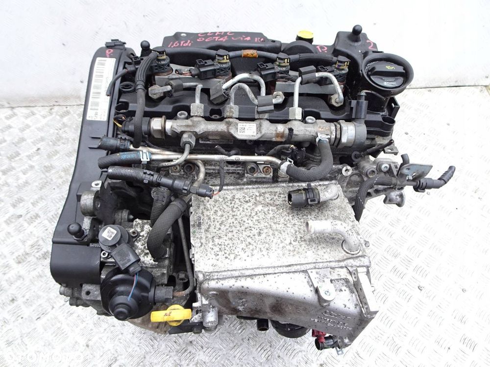 silnik kpl. skoda seat vw audi 1.6 tdi 105 km clhc clh - 3