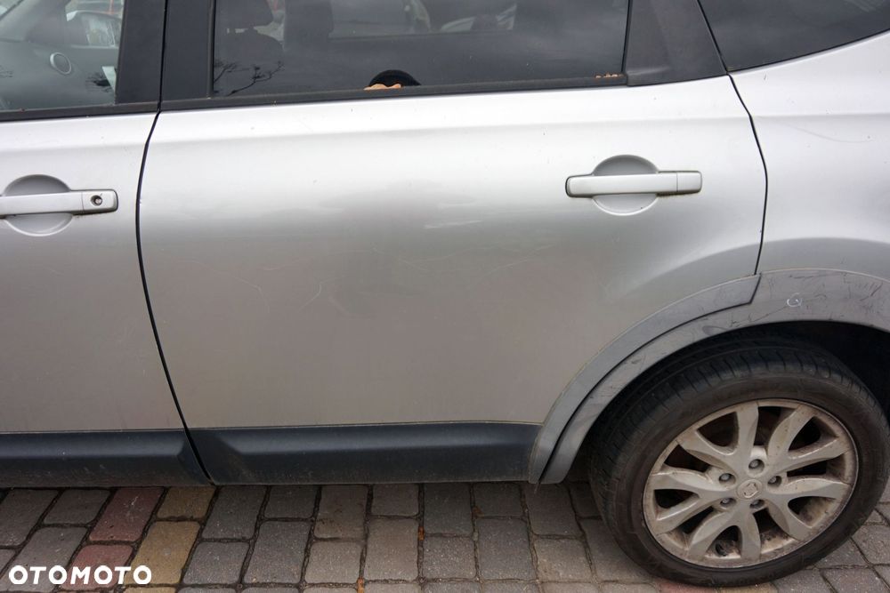 DRZWI TYLNE LEWE QASHQAI+2 I J10 KY0  SREBRNY NISSAN 2008-2013 - 3