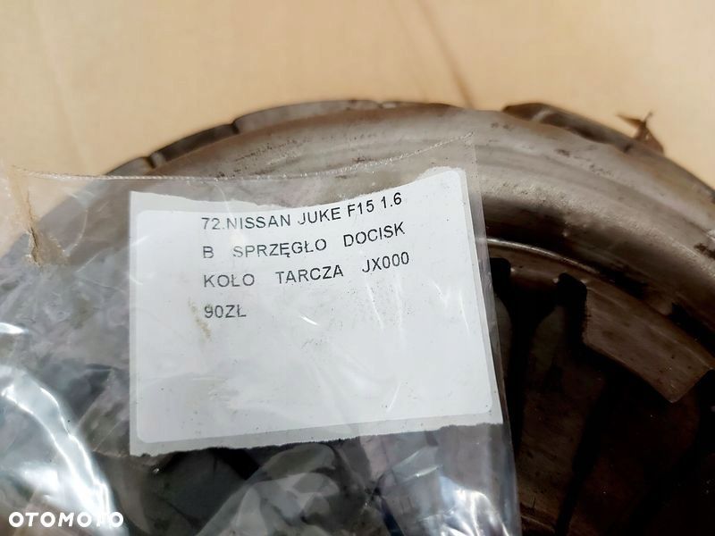 nissan juke f15 1.6b sprzęgło docisk koło tarcza jx000 - 3