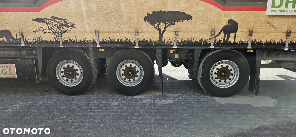 Schmitz Cargobull FIRANKA / STANDARD / BARDZO ZADBANA / TYLNA OŚ SKRĘTNA - 15