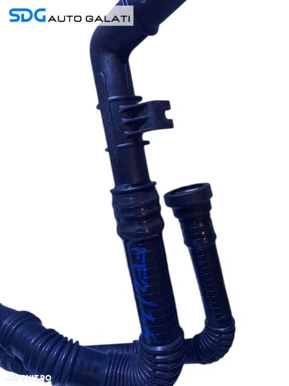 Conducta Tubulatura Apa Lichid Racire Motor Antigel Ford Focus 2 1.6 TDCI 2004 - 2008 Cod 9647768980 [D0329] - 3