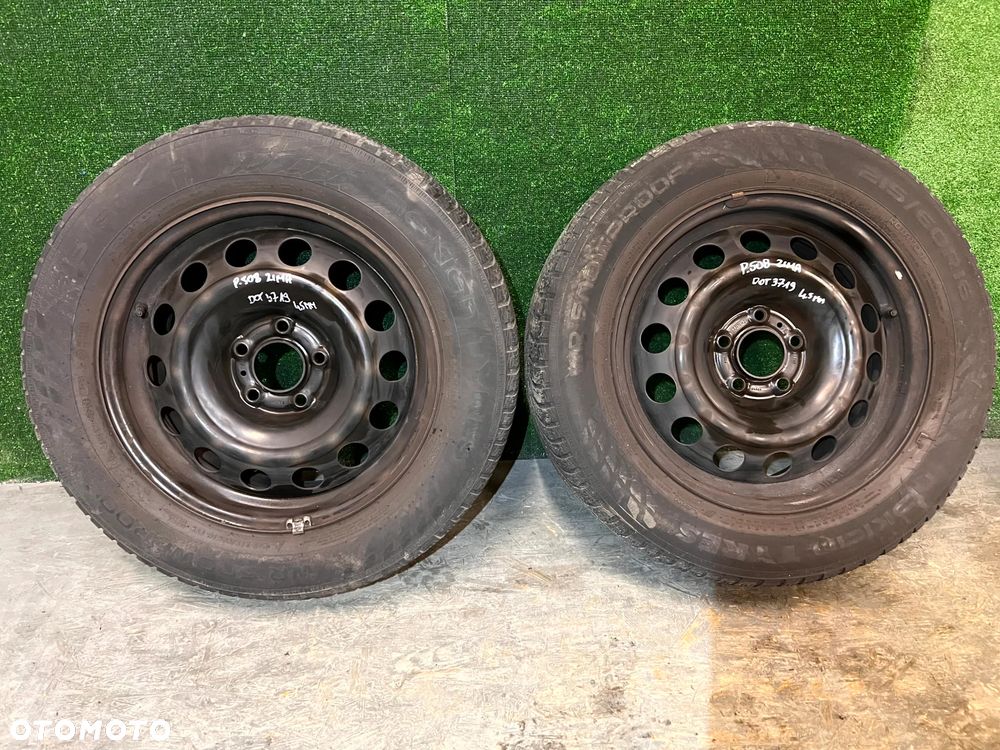 PEUGEOT 508 I 2010- CITROEN C5 KOŁA ZIMOWE OPONY KOMPLET 215/60 R16 2019 5x108 NOKIAN MICHELIN 4,5MM 5MM