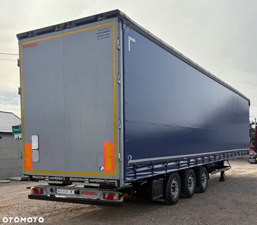 Kögel Mega Podnoszony Dach Podnoszona Oś Idealny Stan - 21