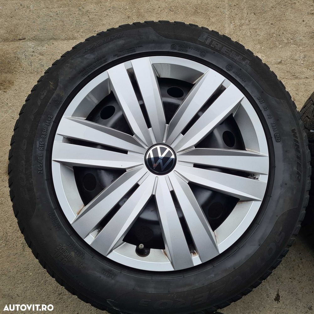 Roti/Jante VW Beetle Caddy Eos Golf Jetta Passat Touran | 205/60 R16 - 5