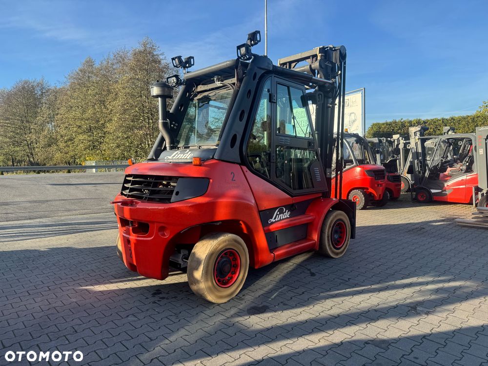 Linde H70D 2013 kabina 4 sekcje 396 h60 h80 diesel 396 toyot - 2
