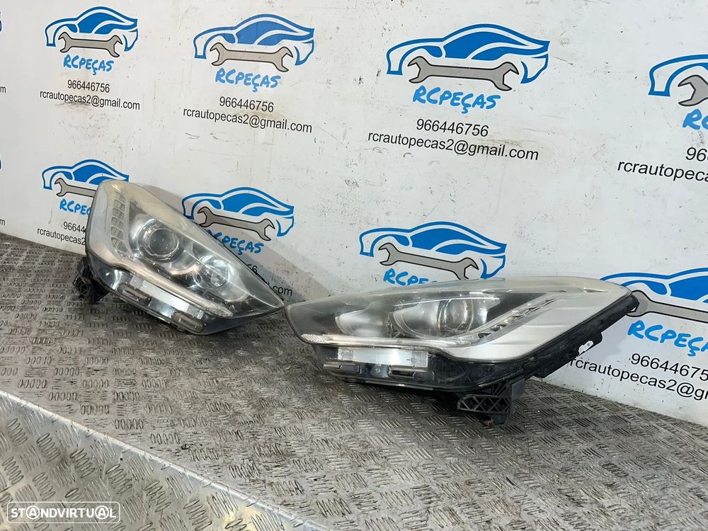 .Conjunto Farois Otica Frente Frontal Xenon Originais PSA Citroen DS DS5 2011 - 2018 - 4