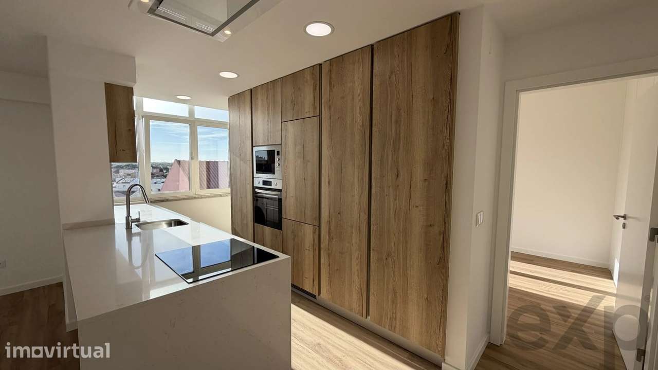 Apartamento moderno T1 em Amora com acabamentos premium - Grande imagem: 4/6