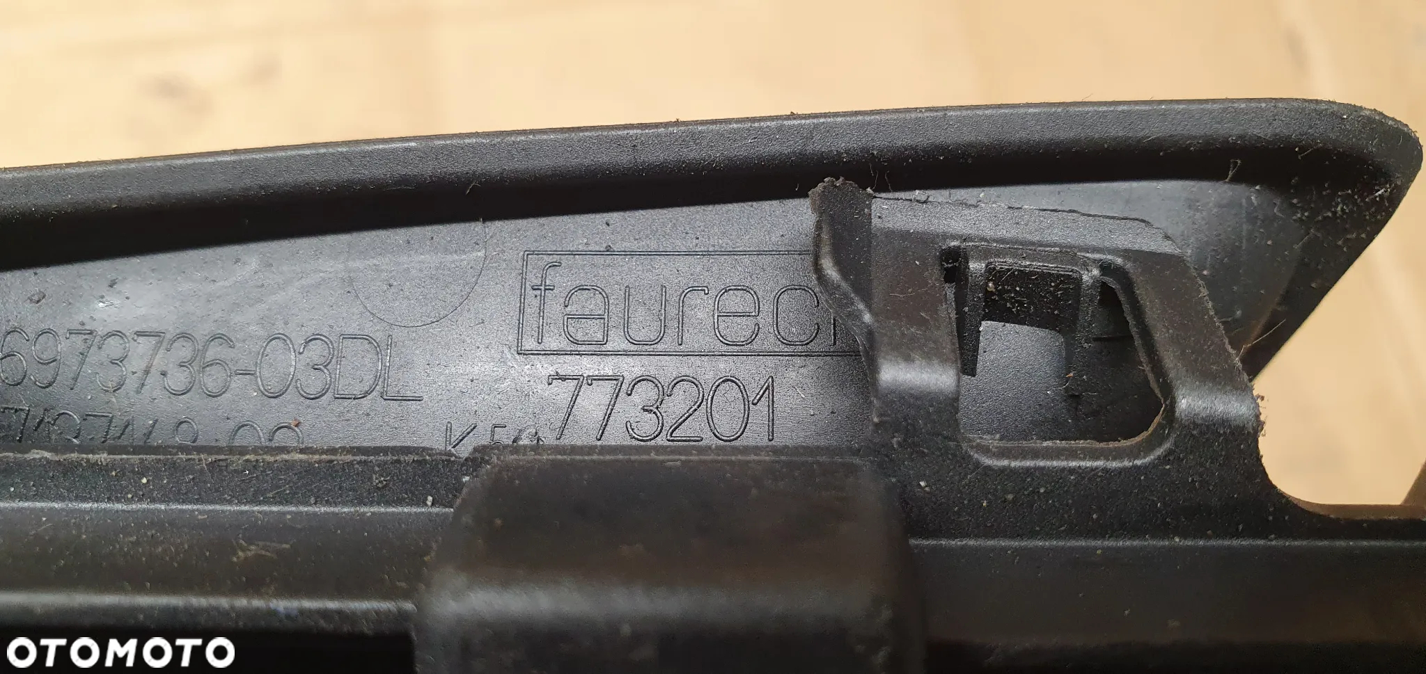 Klamka wewnętrzna prawy przód BMW X5 E70 6973736 6974296 - 5