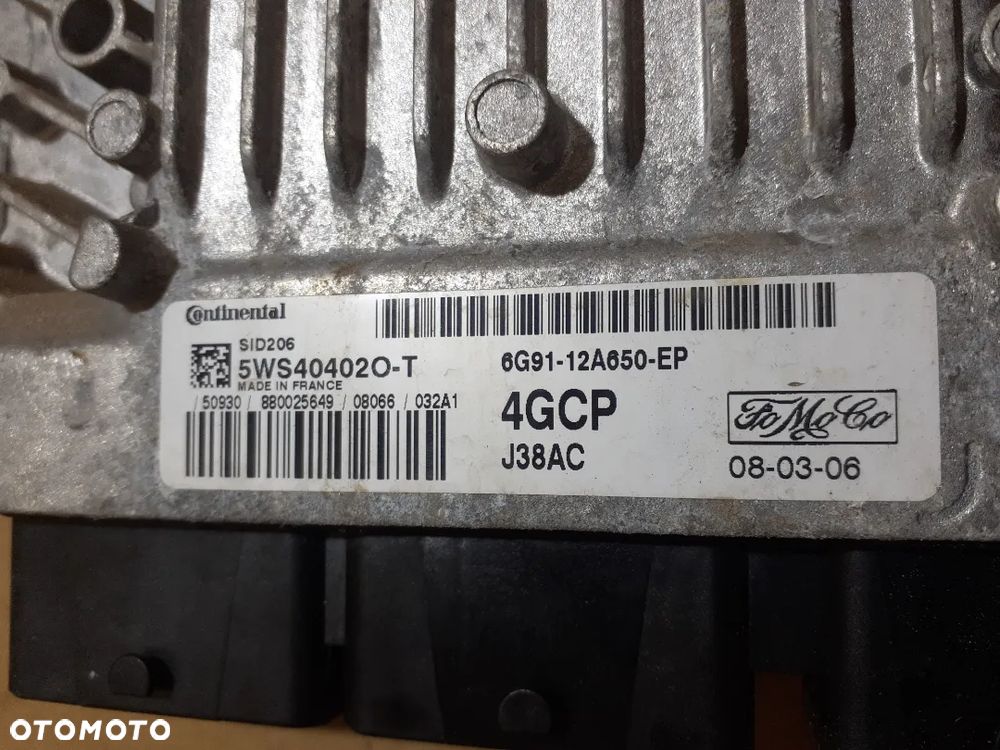 Sterownik silnika FORD 1.8Tdci - 6G91-12A650-EP - 1