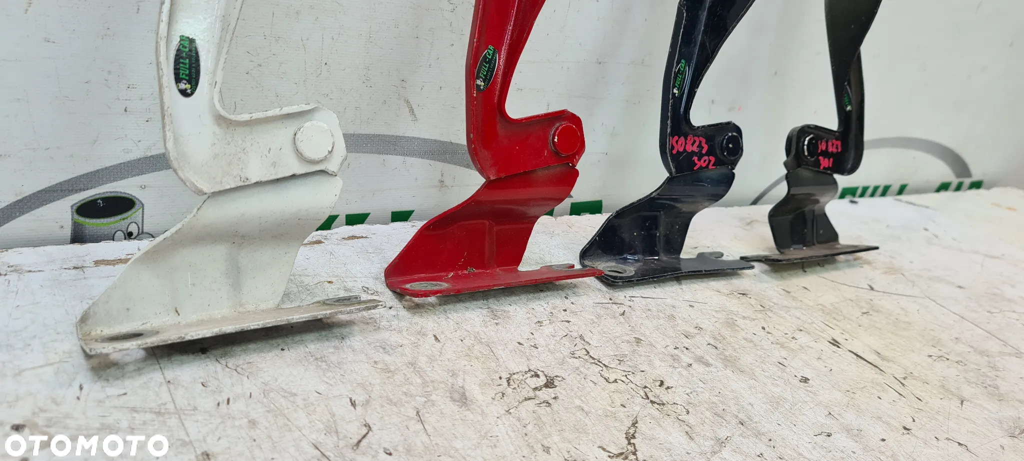 VW UP SKODA CITIGO SEAT MI ZAWIAS MASKI PRZÓD LEWY PRAWY  1S0823302 1S0823301 - 7