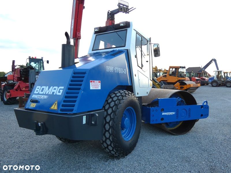 Bomag BW178D-3 / Guma - Stal / Walec Drogowy / Super Stan / 2600mtg / - 36
