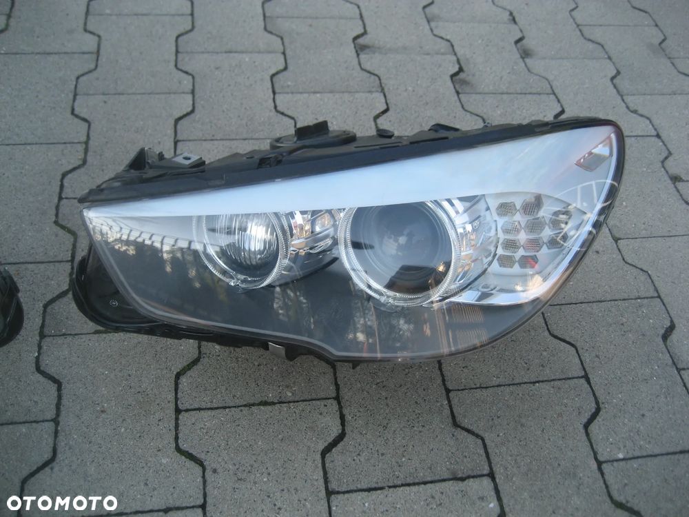 bmw f07 5gt 09-13r lampy przód prawa lewa xenon led 7199614 7199613 - 4