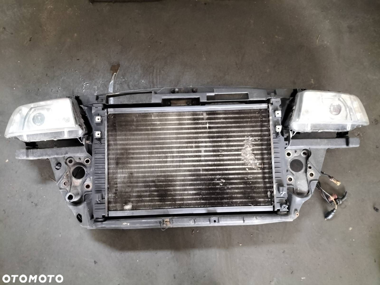 KOMPLETNY PRZÓD MASKA ZDERZAK LAMPY PAS PRZEDNI AUDI A6 C5 LZ5T - 3