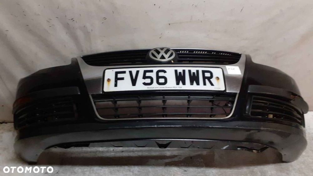 + ZDERZAK PRZÓD PRZEDNI VW VOLKSWAGEN PASSAT B6 LC9Z CZARNY DO MALOWANIA ! - 1