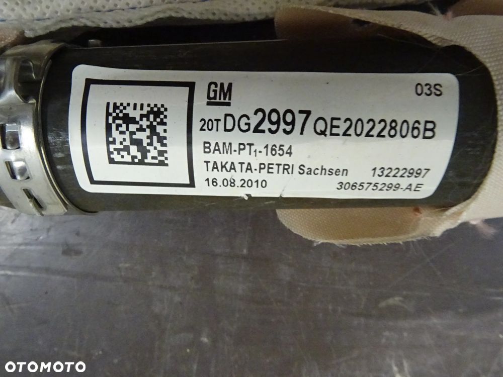 OPEL INSIGNIA SILNIK 2.0 CDTI 160KM Z177 KURTYNA BOCZNA LEWA PRAWA 306576120AB - 5